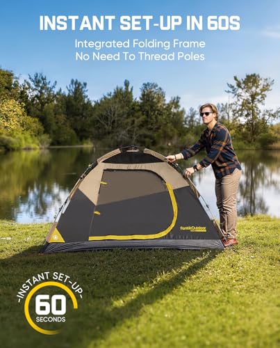 40% Off FanttikOutdoor Instant Camping Tent – 60s Setup - Image 3