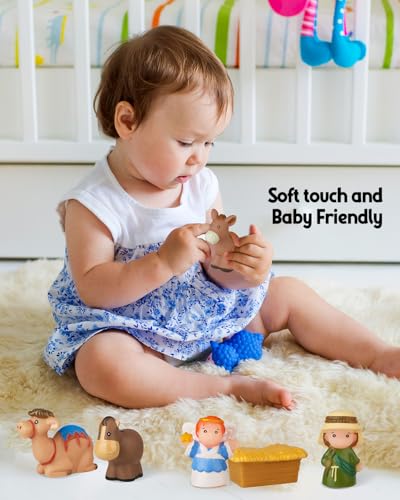 50% Off COOLTUNE 25-Piece Nativity Set for Kids - Image 5