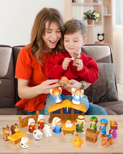 50% Off COOLTUNE 25-Piece Nativity Set for Kids - Image 7