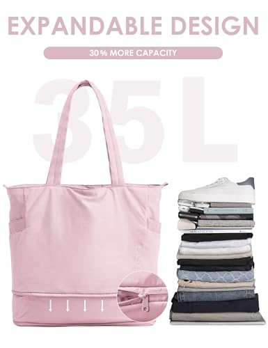 50% Off EASYSO Puffer Tote Bag with Zipper Compartments - Image 5