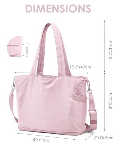 50% Off EASYSO Puffer Tote Bag with Zipper Compartments - Image 6