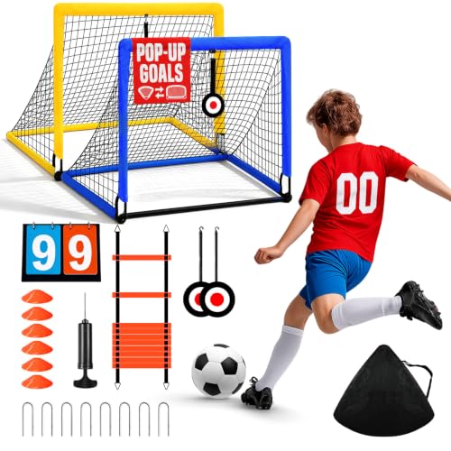 17% Off Kids Soccer Goals Set with Training Gear - Image 2