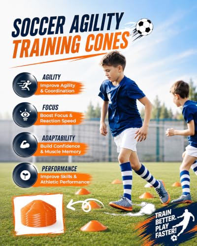 17% Off Kids Soccer Goals Set with Training Gear - Image 7