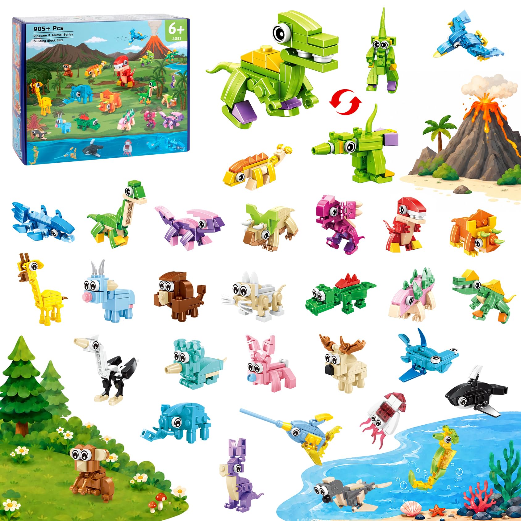 50% Off 30-Pack Building Blocks Party Favors for Kids