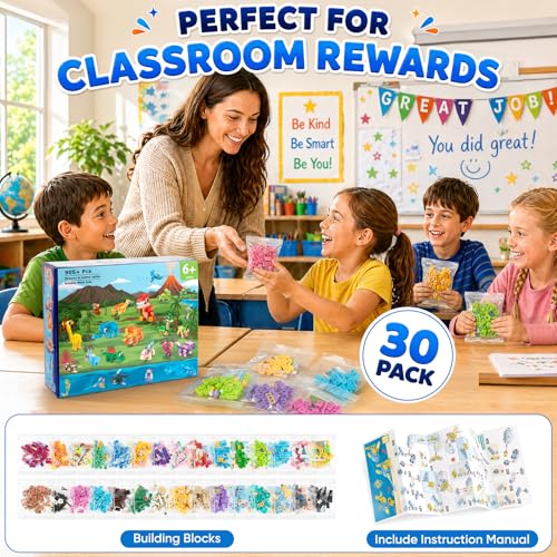 50% Off 30-Pack Building Blocks Party Favors for Kids - Image 7