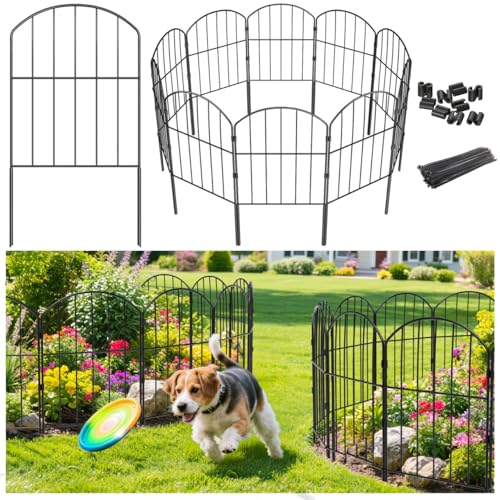 16% Off VANCASTLE Decorative Garden Fence, 10.5ft Rustproof - Image 2
