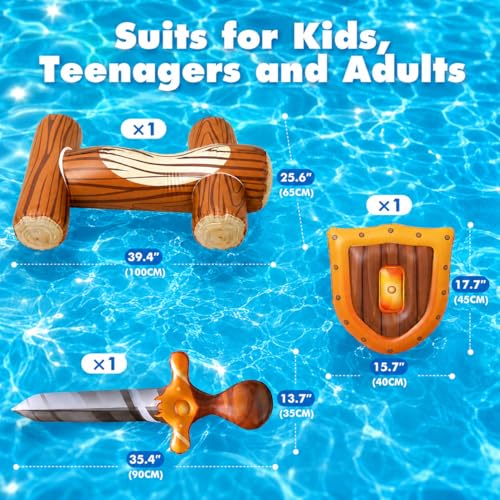 Save 7% on ROUSKY Inflatable Water Battle Set - Image 3