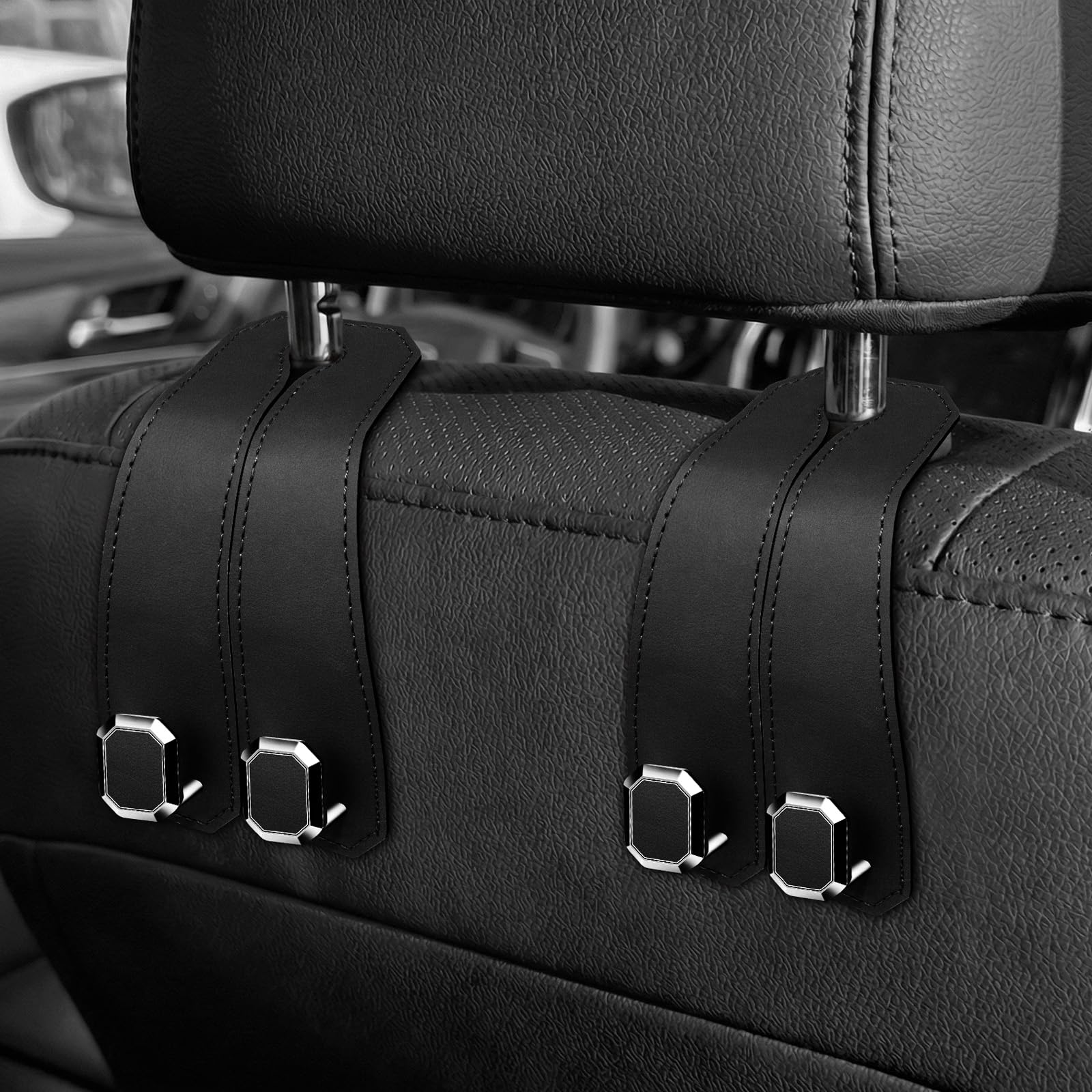 50% Off CAFORLANK Car Hooks for Headrest Organizers