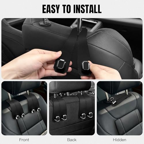 50% Off CAFORLANK Car Hooks for Headrest Organizers - Image 4