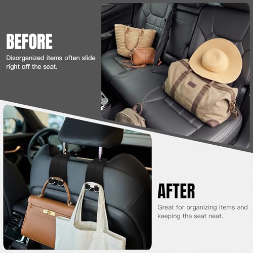 50% Off CAFORLANK Car Hooks for Headrest Organizers - Image 5