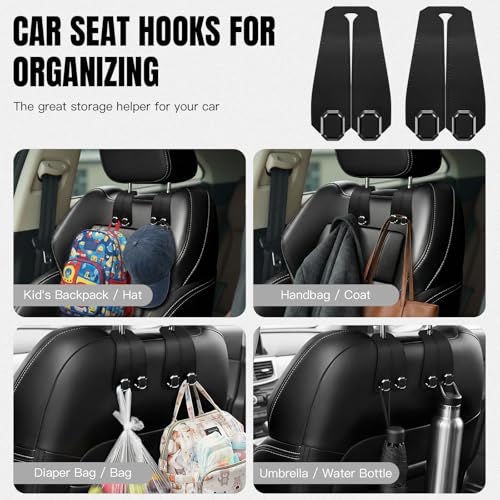 50% Off CAFORLANK Car Hooks for Headrest Organizers - Image 7