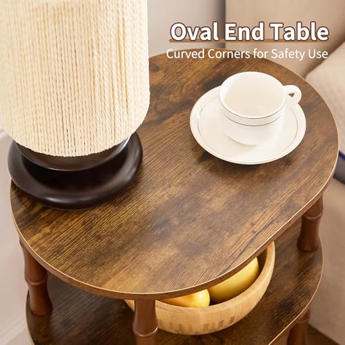 50% OFF Orvado 3-Tier Oval Side Table – Code UINZ35F5 - Image 4