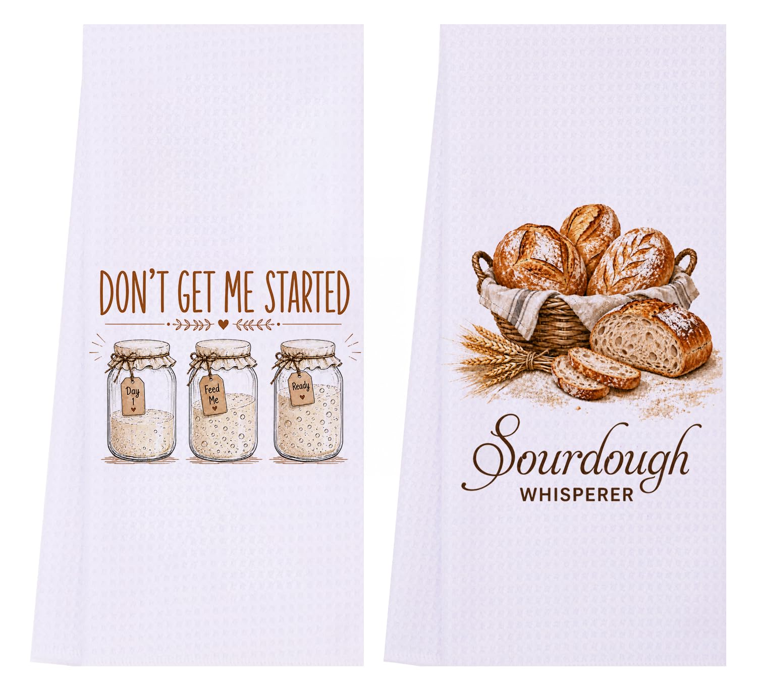 40% Off LXOMILL Sourdough Kitchen Towels Set for Bakers