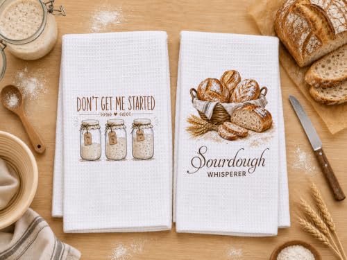 40% Off LXOMILL Sourdough Kitchen Towels Set for Bakers - Image 8