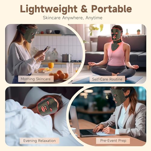 5% Off Yenjuty LED Light Therapy Mask for Face & Neck - Image 7