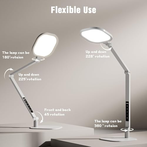 21% Off LitONES LED Desk Lamp with Adjustable Swing Arm - Image 4