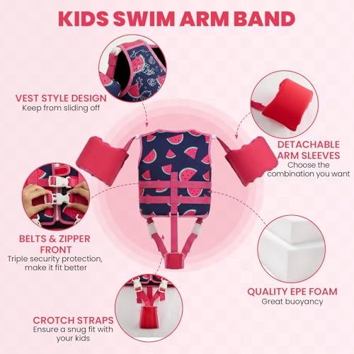 Save 46% with code 35JRVS4Z on Zeraty Toddler Swim Vest - Image 4