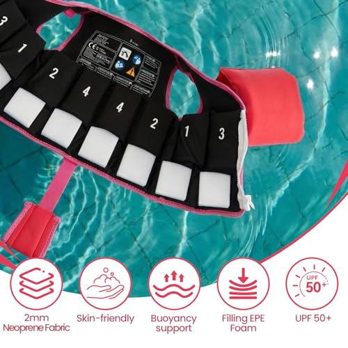 Save 46% with code 35JRVS4Z on Zeraty Toddler Swim Vest - Image 5