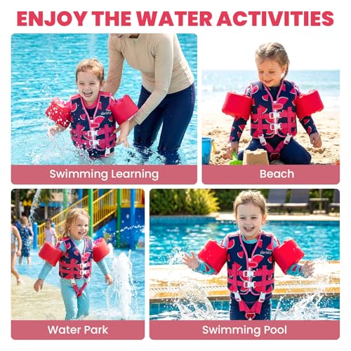 Save 46% with code 35JRVS4Z on Zeraty Toddler Swim Vest - Image 7