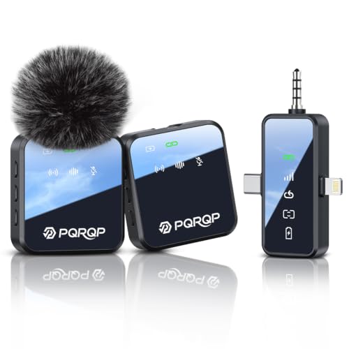 85% Off PQRQP 3-in-1 Wireless Mini Microphone for Creators - Image 2