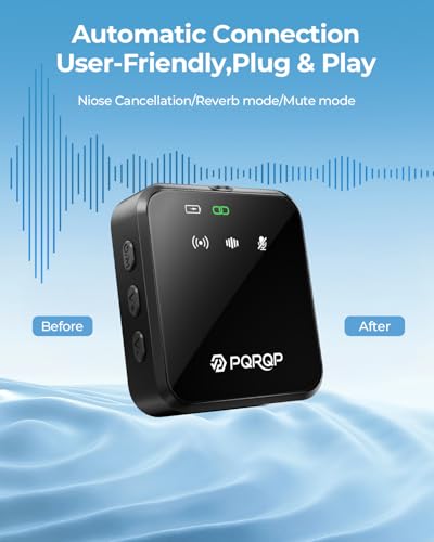 85% Off PQRQP 3-in-1 Wireless Mini Microphone for Creators - Image 4