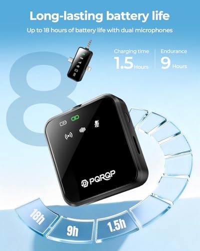 85% Off PQRQP 3-in-1 Wireless Mini Microphone for Creators - Image 5