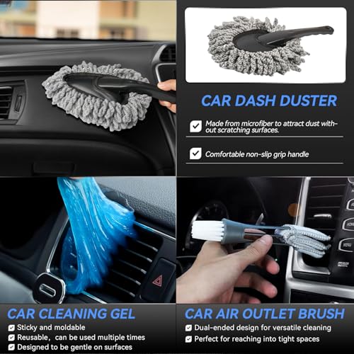 30% Off COOGEO 21Pcs Car Detailing Kit with Code 4U8XNJQO - Image 5