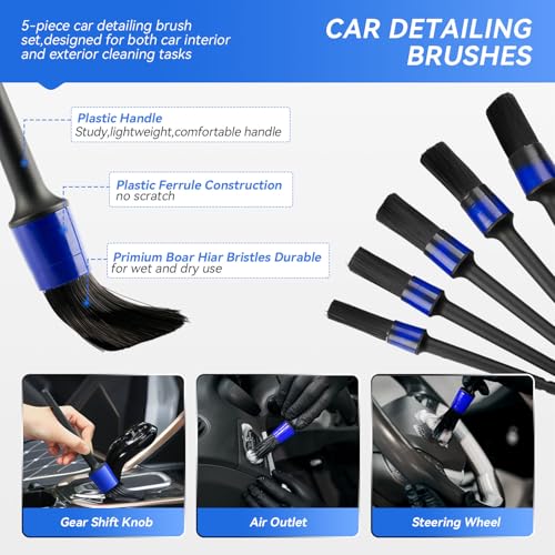 30% Off COOGEO 21Pcs Car Detailing Kit with Code 4U8XNJQO - Image 7