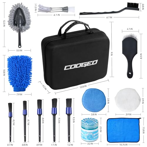 30% Off COOGEO 21Pcs Car Detailing Kit with Code 4U8XNJQO - Image 8