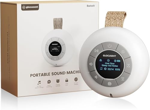 Save 5% on Glocusent Portable Sound Machine with 62 Sounds - Image 2