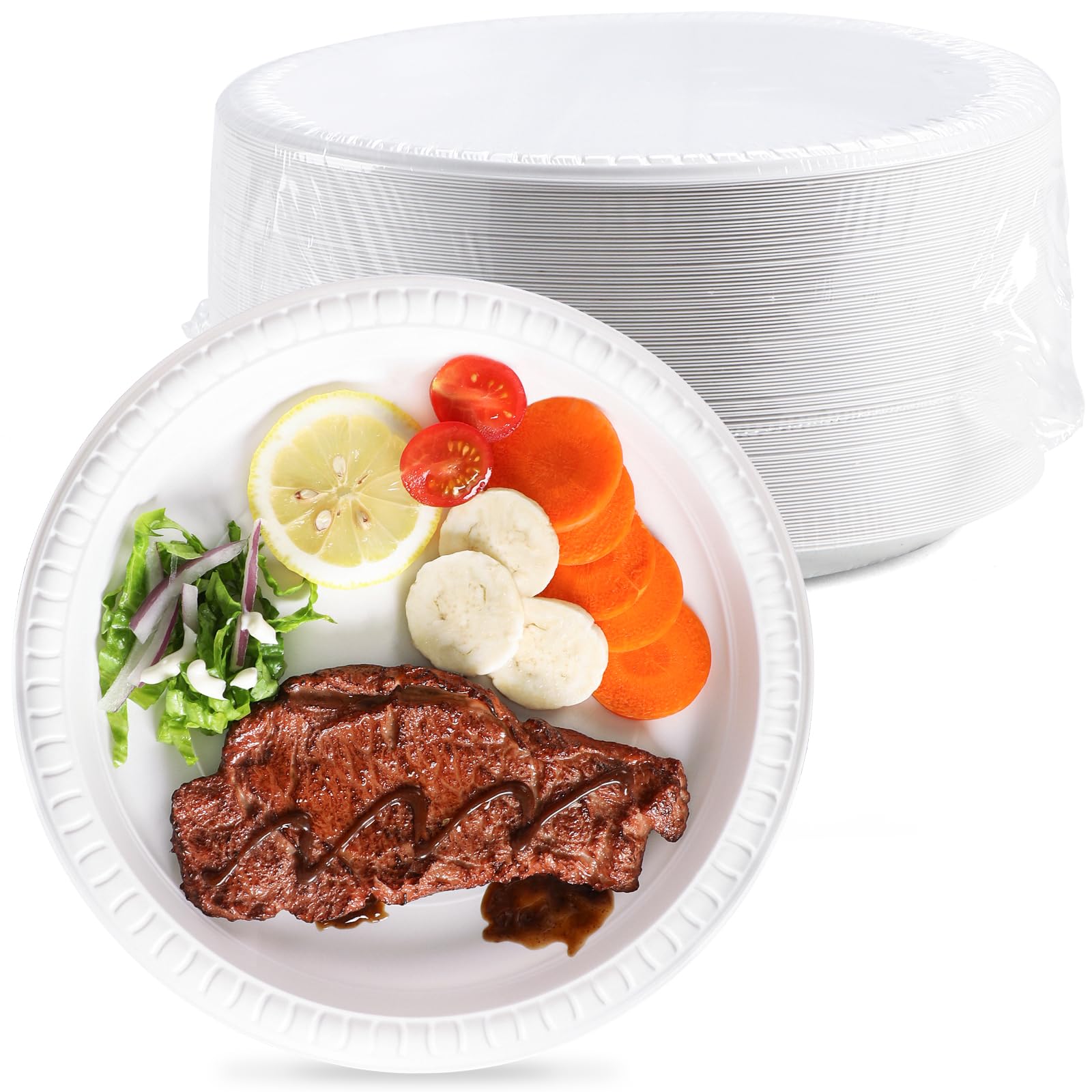 40% Off YANGRUI 150-Pack 9" Heavy Duty Plates
