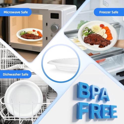 40% Off YANGRUI 150-Pack 9" Heavy Duty Plates - Image 6
