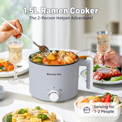 40% Off Electric Hot Pot with Code AIOOFZEY – 1.5L - Image 5