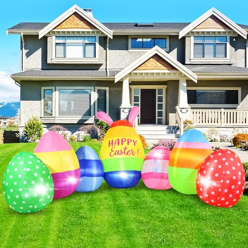 45% Off Vibrant Easter Eggs Inflatables 10FT with Code - Image 3