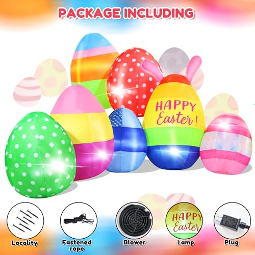 45% Off Vibrant Easter Eggs Inflatables 10FT with Code - Image 7