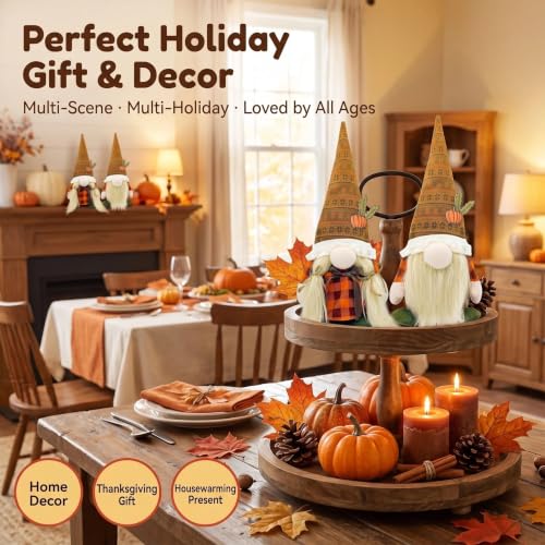 50% Off Cute Thanksgiving Gnomes Fall Decor - Image 5