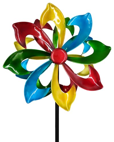8% Off Rainbow Wind Spinner for Outdoor Garden Decor - Image 2