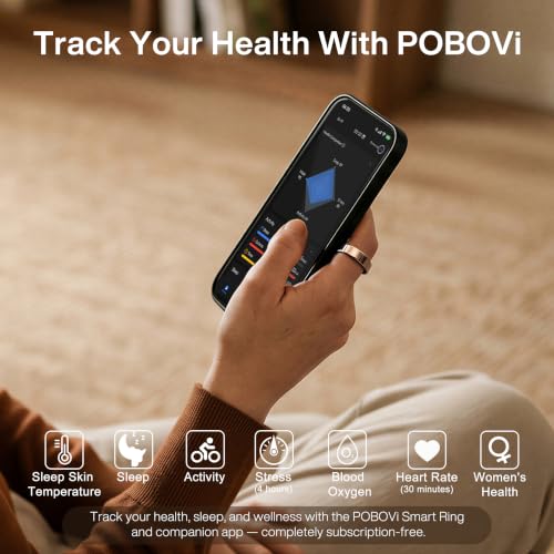 10% Off POBOVi Gen 2 Smart Ring for Health Tracking - Image 4
