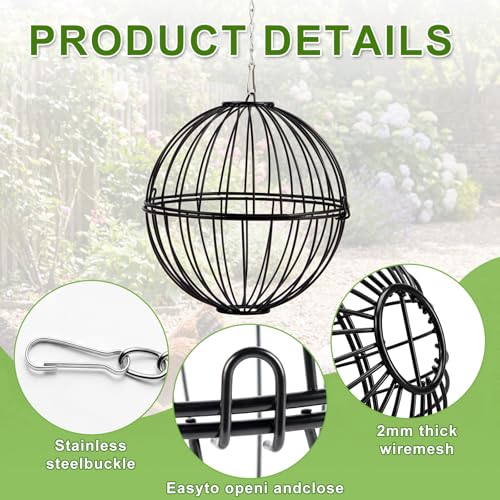 50% Off Hanging Metal Chicken Feeder with Treat Ball - Image 4