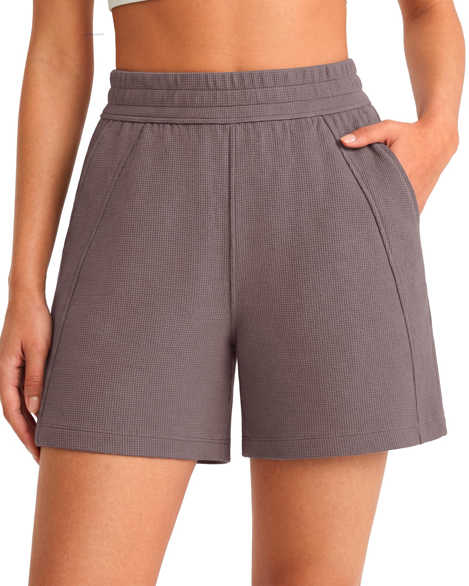 50% Off G4Free Waffle Knit Shorts for Women - Use Code 7G5V8NA6 - Image 1