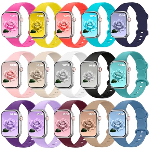 50% Off Compatible Apple Watch Band Silicone Strap - Image 2