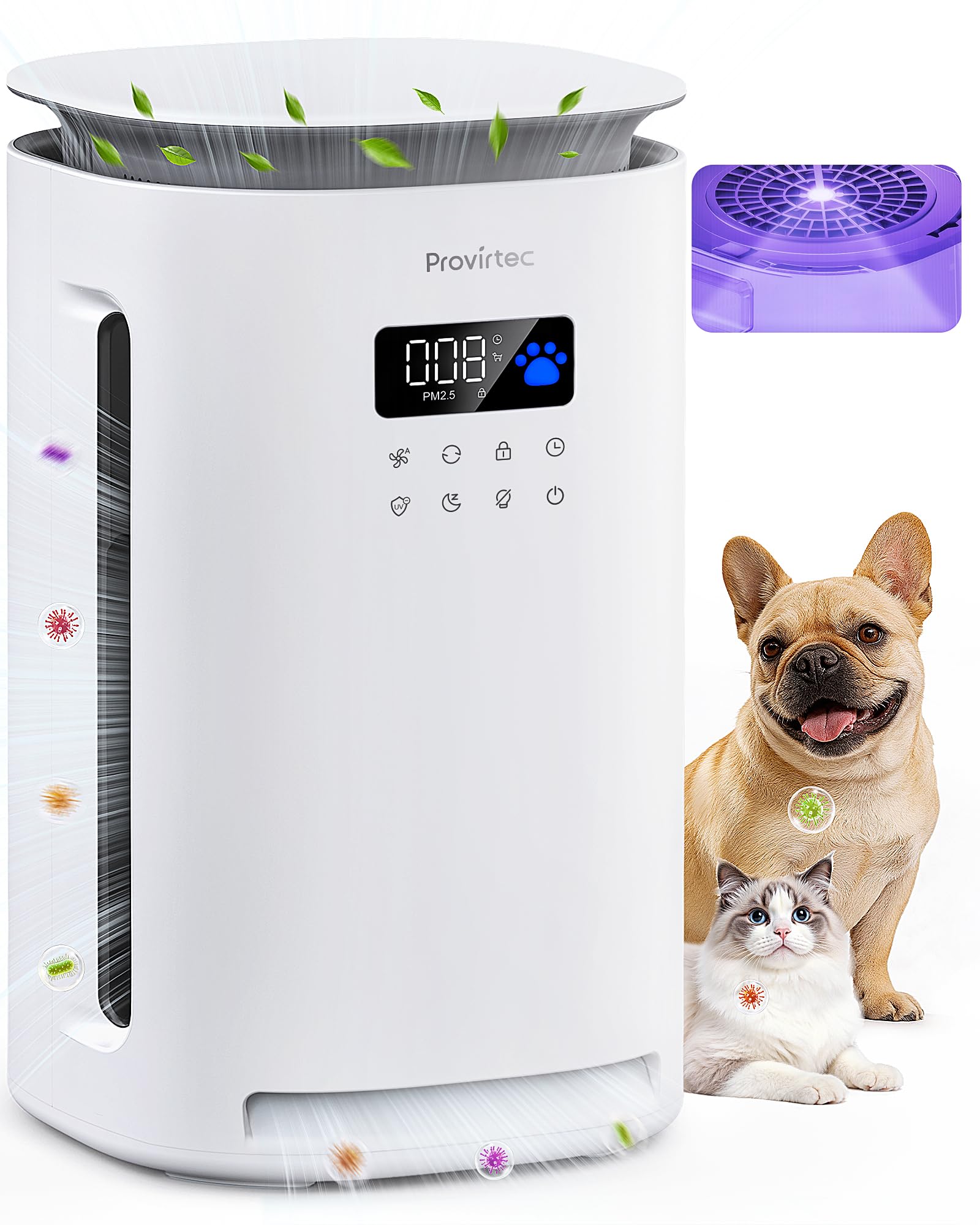29% Off Provirtec Pet Air Purifier with 2-Year Filter - Image 1