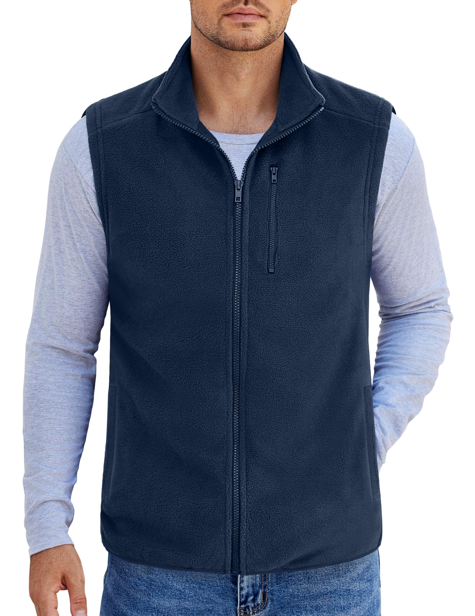30% Off COOFANDY Men's Lightweight Fleece Vest with Code - Image 1