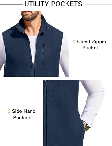 30% Off COOFANDY Men's Lightweight Fleece Vest with Code - Image 5