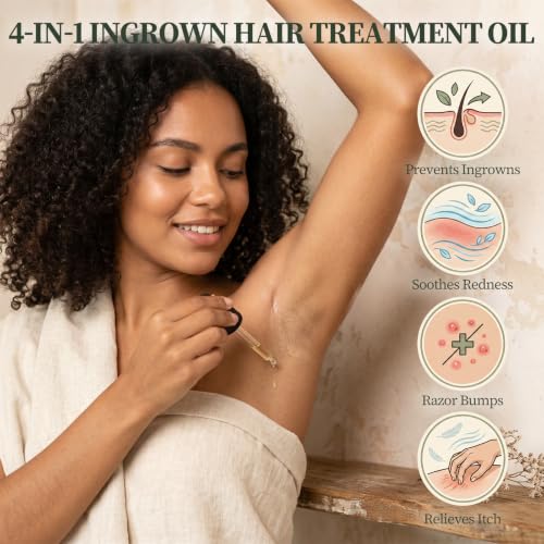 Save 50% with Code LR46R3JZ - Ingrown Hair Treatment Oil - Image 3