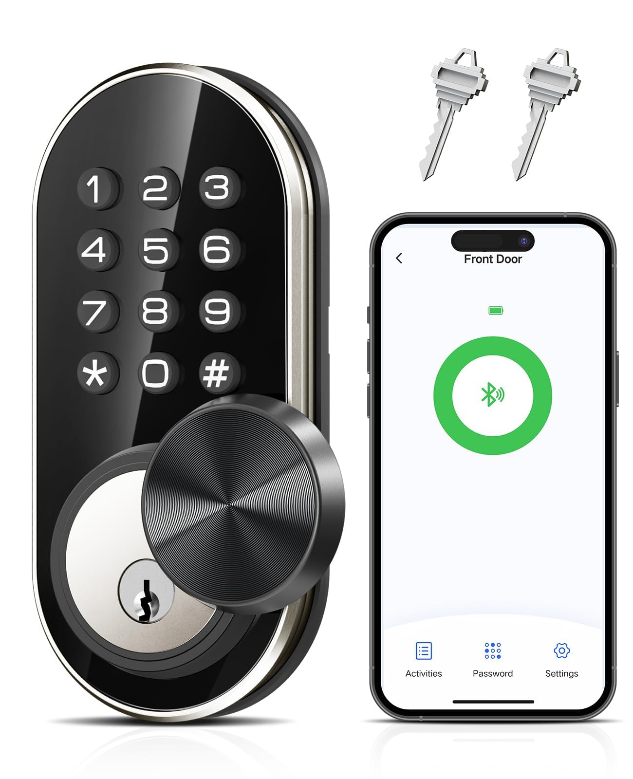 Save 50% on TEEHO TE341 Smart Keyless Entry Lock - Image 1