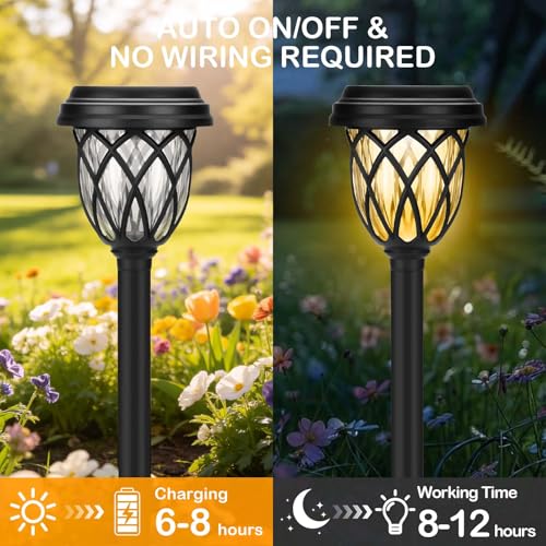 50% Off ruhotili Solar Outdoor Lights 12 Pack - Image 6