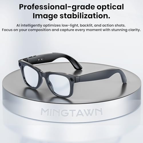12% Off Mingtawn AI Smart Glasses with 4K Camera & BT - Image 5