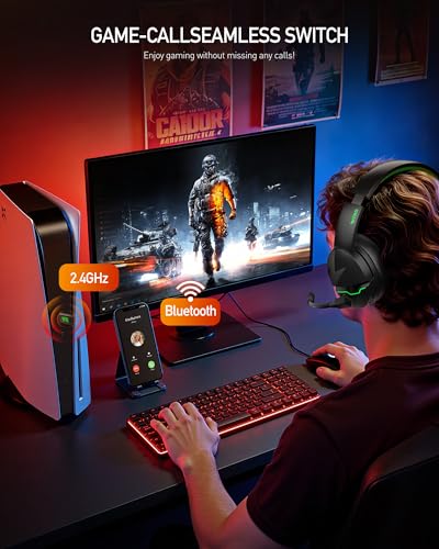 20% Off Acer Wireless Gaming Headset with 100Hrs Battery - Image 4