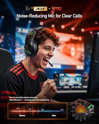 20% Off Acer Wireless Gaming Headset with 100Hrs Battery - Image 6